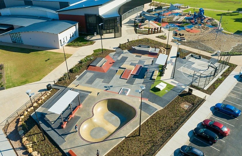 St Clair skatepark